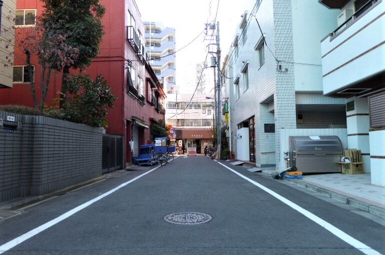 前面道路